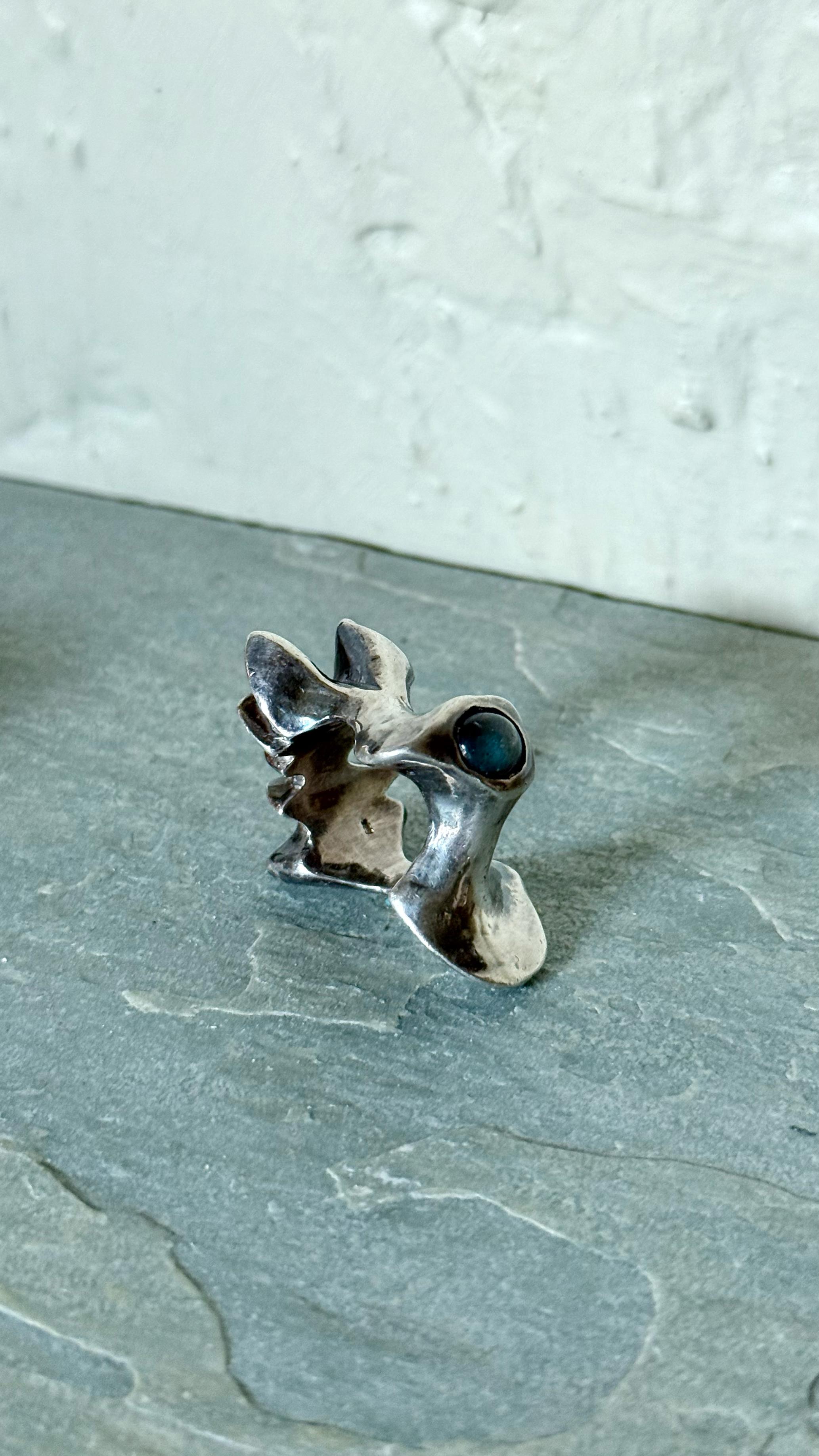 Moonstone Silver Ring